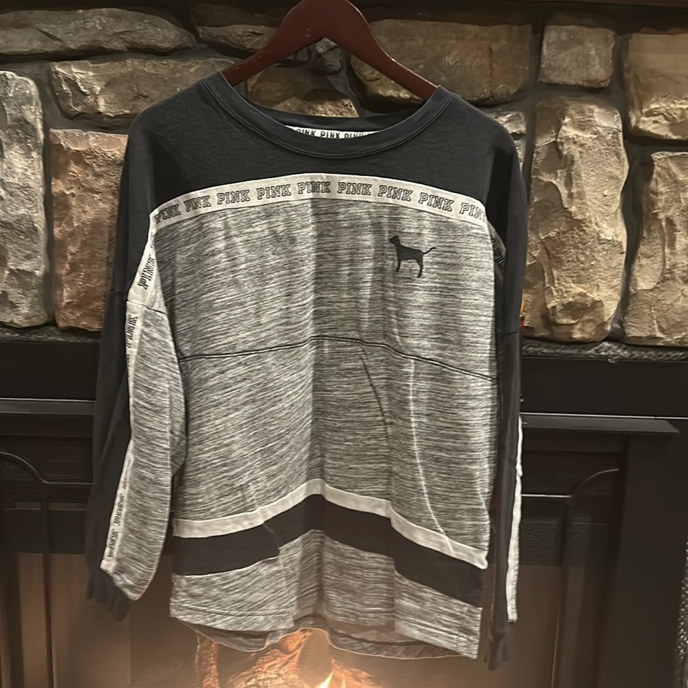 PINK Victoria’s Secret Varsity Crew Sweatshirt